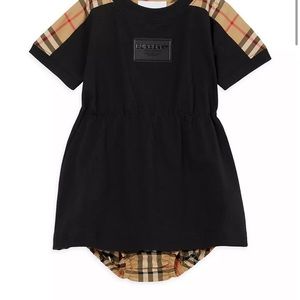 Burberry Baby Girl’s Check Dress & Bloomer Set Size: 12 mos.